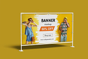 Banner Mockup, a Product Mockup by Bangdastudio (Thumbnail 3 of 7)