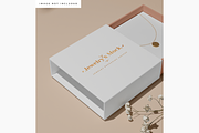 Jewelry box mockup bundle, a Cups & Container Mockup by Mockthethics. (Thumbnail 11 of 12)