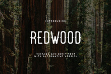 Redwood Font + Extras