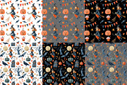 Happy Halloween watercolor set, a Decorative Illustration by Natalia Fedorova (Thumbnail 10 of 14)