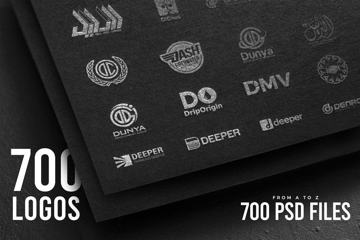 700 Logos - PSD, a Branding & Logo Template by iHemalaya (Photo 10 of 10)