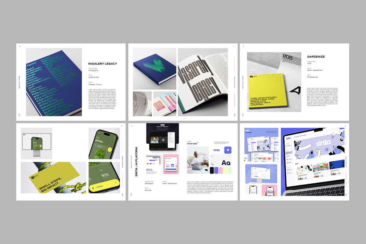 Clean Portfolio Design, a Marketing Template by Bervisual (Photo 5 of 6)