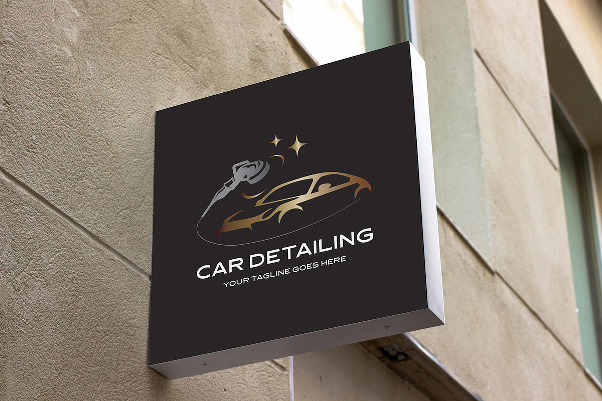 Auto Detailing Logo Template preview 5