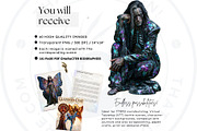Glassborn Court Stained Glass PNG, a Decorative Illustration by ThatsDesignArt (Thumbnail 2 of 18)