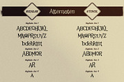 Honey Mountain Typeface, a Serif Font by alit design (Thumbnail 4 of 15)