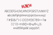 Cupid's Candy - Valentine's Font, a Handwritten Font by Keithzo (Thumbnail 7 of 7)
