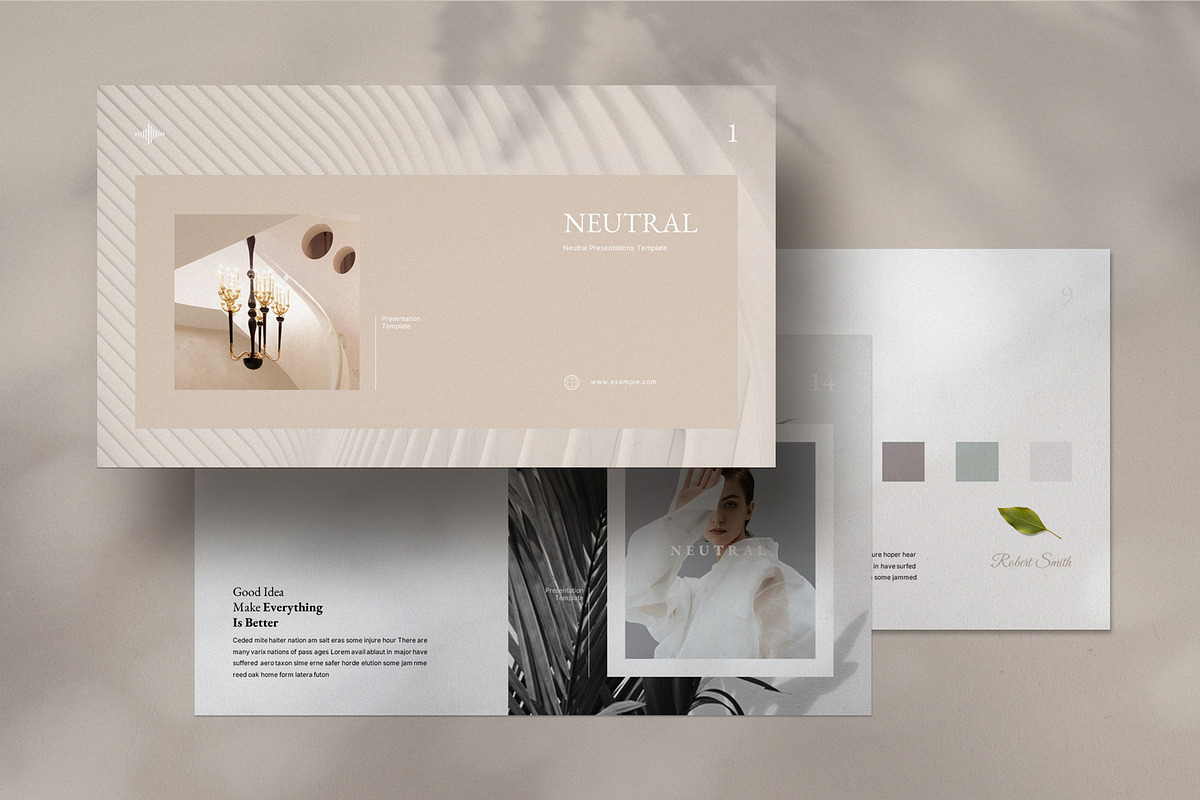 Neutral Presentation Template, a Presentation Template by Pradaxa (Photo 11 of 12)