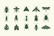 Insect AZ Font, a Symbol Font by Fourteen Letter (Thumbnail 3 of 8)