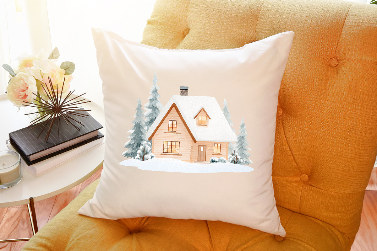 Vintage Old Christmas Clipart Bundle, an Illustration by Sublimation Artist (Photo 6 of 6)