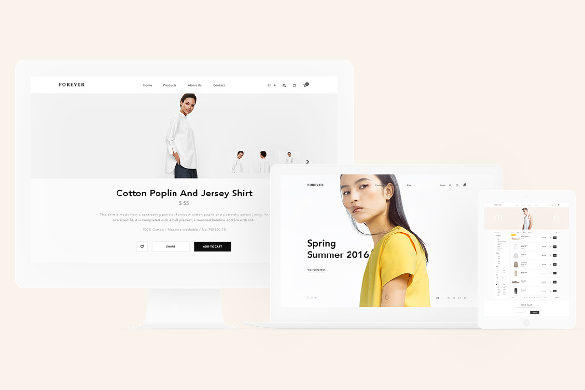 Forever Best Modern Fashion Theme, a Templates & Theme by Design Universe (Photo 3 of 6)