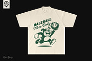 Funny Dog Mascot — Catching Baseball, a Sport Illustration by shaondesigns (Thumbnail 4 of 4)