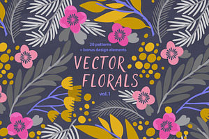 Vector Florals Vol.1