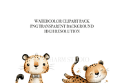 25 Leopard Clipart, an Animal Illustration by Pati Charm Studio (Thumbnail 5 of 8)