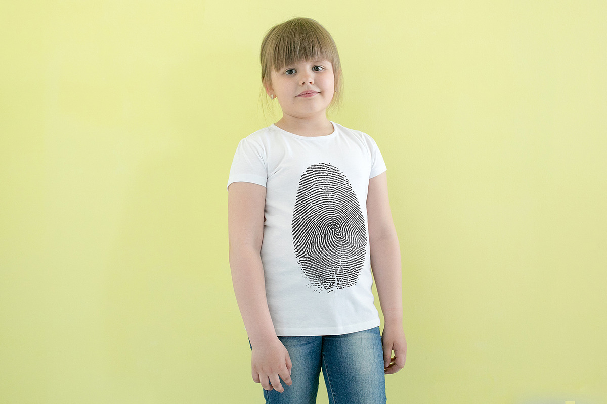 100 Kid's T-Shirt Mock-Up 2018 #22, a Shirt Mockup by Freeman Studio (Photo 38 of 107)