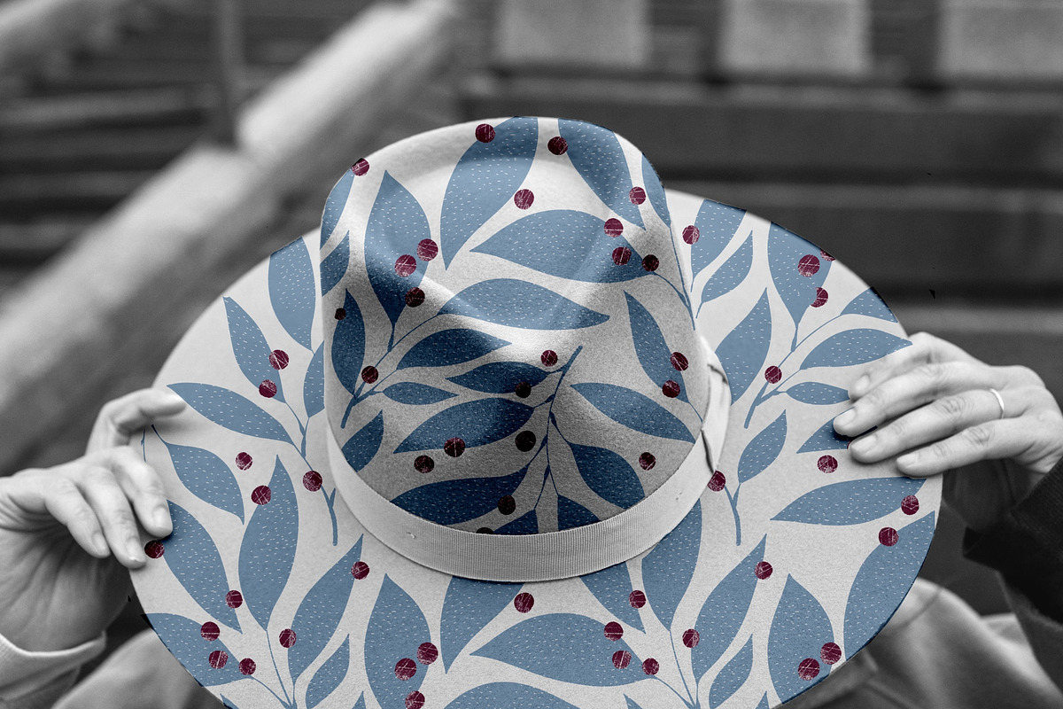 Tea Leaves Floral seamless pattern, a Pattern Graphic by Marta & Livonka (Photo 10 of 13)