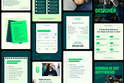 CALYPSO / Instagram Posts, a Social Media Template by Circular (Thumbnail 2 of 13)