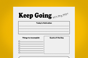 Motivational Book Kdp Template