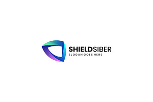 Shield Gradient Colorful Logo Design, a Branding & Logo Template by Artnivora.Std