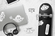 Set of Skateboarding line logo, a Branding & Logo Template by Uniyok (Thumbnail 5 of 7)