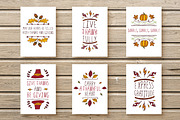 Hand-sketched Thanksgiving elements, an Illustration by AV Design (Thumbnail 1 of 4)