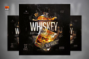 Whiskey Party Flyer, a Flyer Template by MonkeyBOX (Thumbnail 1 of 3)