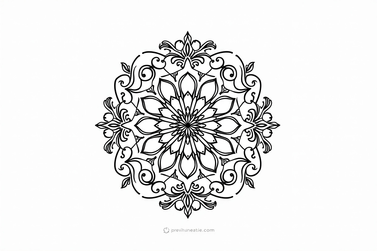 Intricate Mandala Art Bundle, an Illustration by balal (Photo 6 of 9)