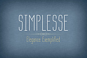 Simplesse, a Sans Serif Font by Design Panoply (Thumbnail 1 of 4)