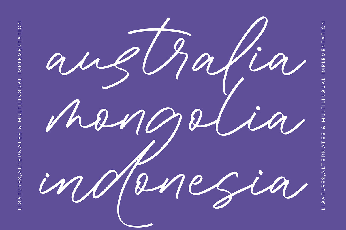 Gafisha Lindiaki Stylish Handwritten, a Script Font by stylishtype.co (Photo 15 of 19)