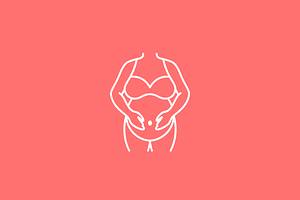 pregnancy care line art logo design, a Branding & Logo Template by devastd