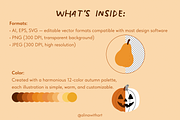 Cozy Autumn Wellness Set, a Seasonal Illustration by alinawithart (Thumbnail 3 of 10)