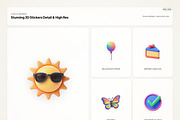 3D Stickers, an Emoji Icon by River Visual (Thumbnail 3 of 5)