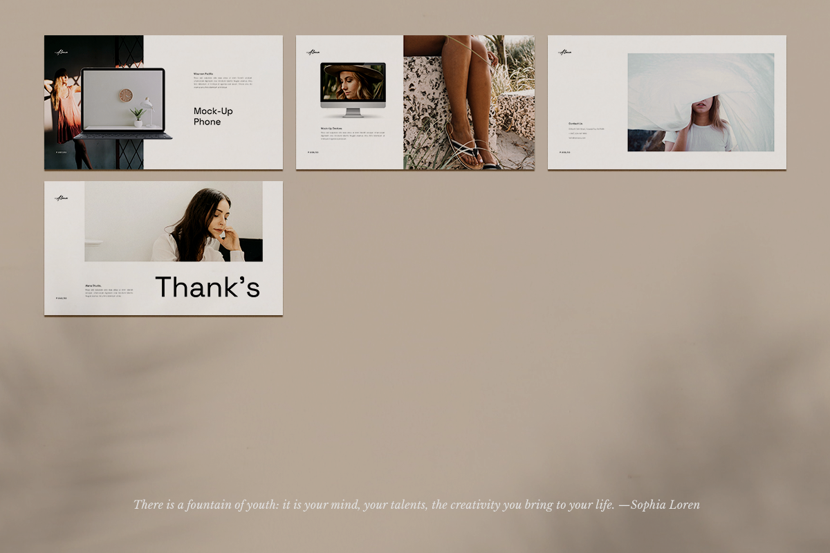 Alana Media-Kit Google Slides, a Presentation Template by Creacy Studio (Photo 8 of 8)
