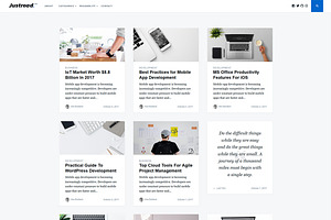 Justread - A WordPress Blog Theme