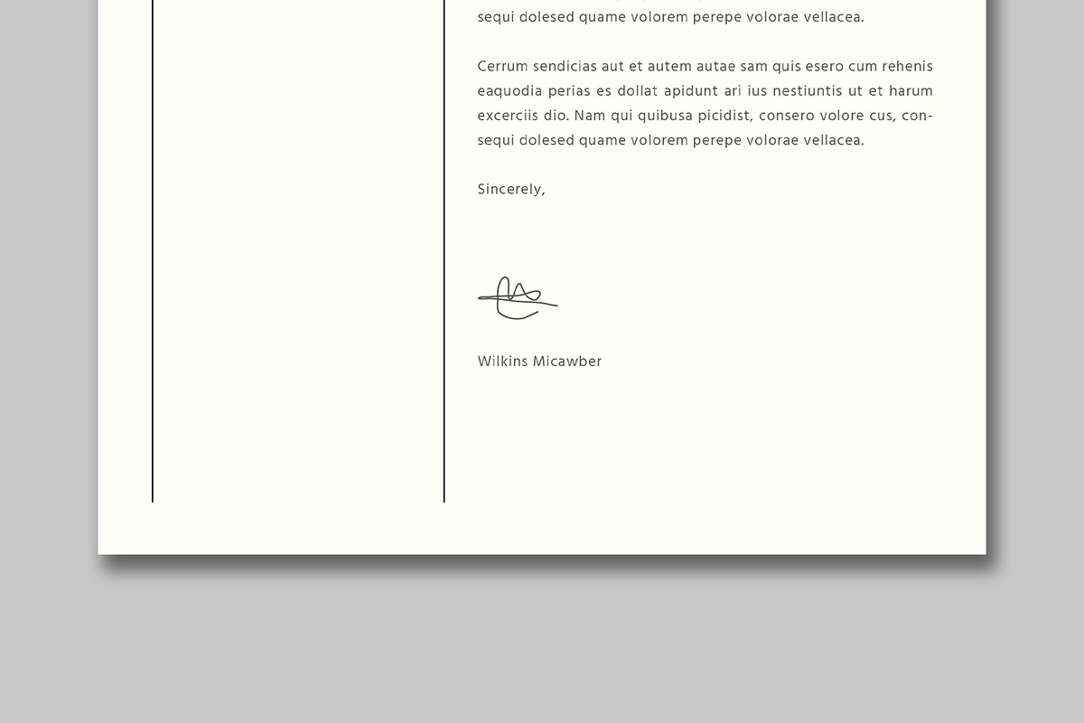 Resume Template Layout, a Resume Template by ContestDesign (Photo 5 of 5)