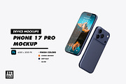 iPhone 17 Pro Mockup, a Product Mockup by itefan Studio (Thumbnail 1 of 3)