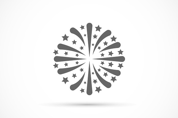 Firework Vector Icon