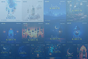 Ramadan Kareem template bundle, a Social Media Template by gstudiovect21 (Thumbnail 2 of 3)
