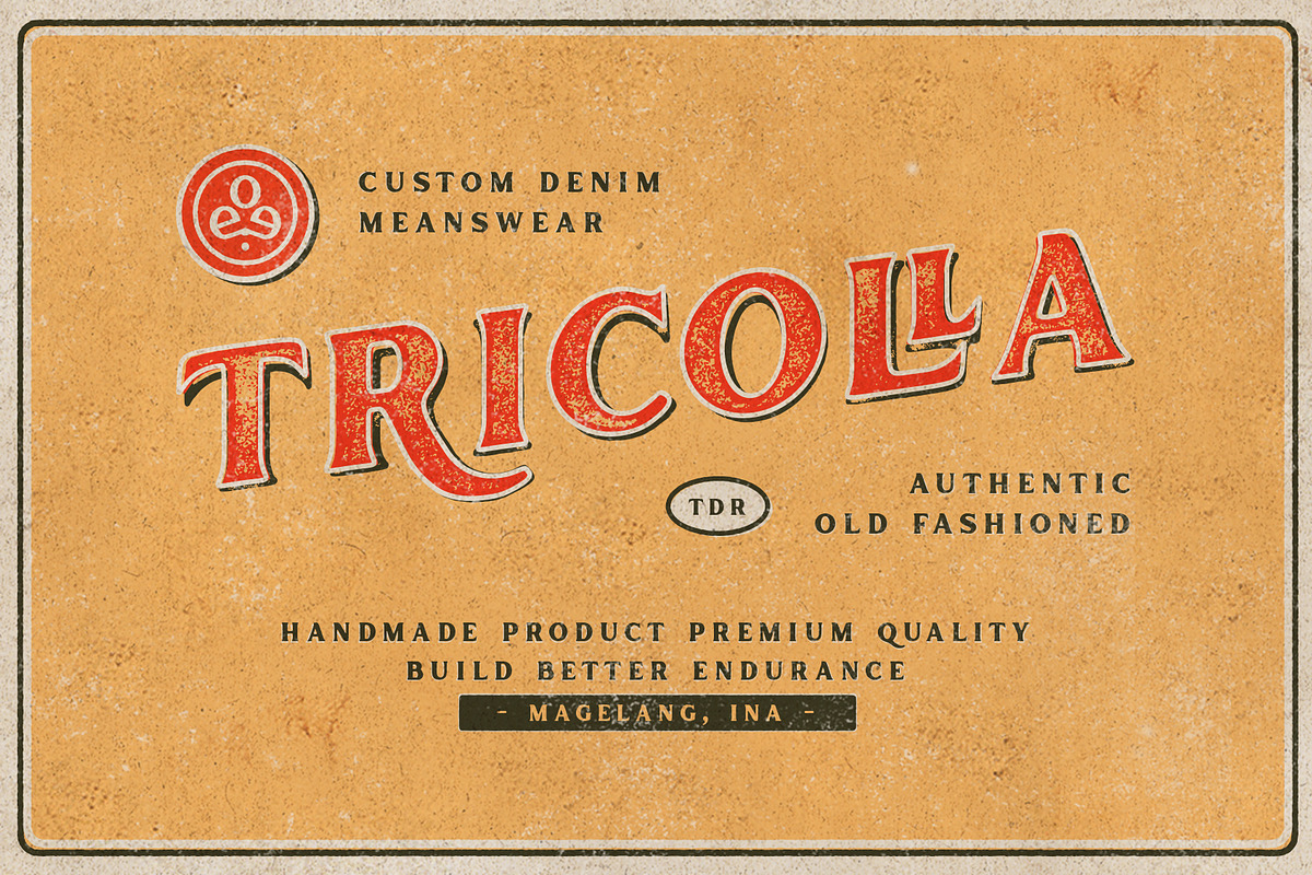 Inlander - Retro Display Font, a Serif Font by Edignwn Type (Photo 3 of 12)