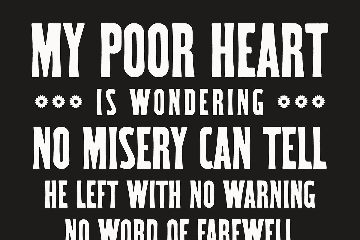Wildwood, a Font by Pale Horse (Photo 3 of 5)