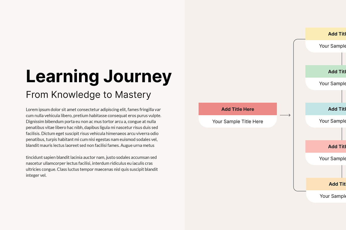 Flow Diagram Photoshop Template preview 7