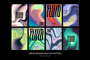 FLUID 1600 Liquid Backgrounds, a Background Graphic by Katedsgn (Thumbnail 3 of 8)