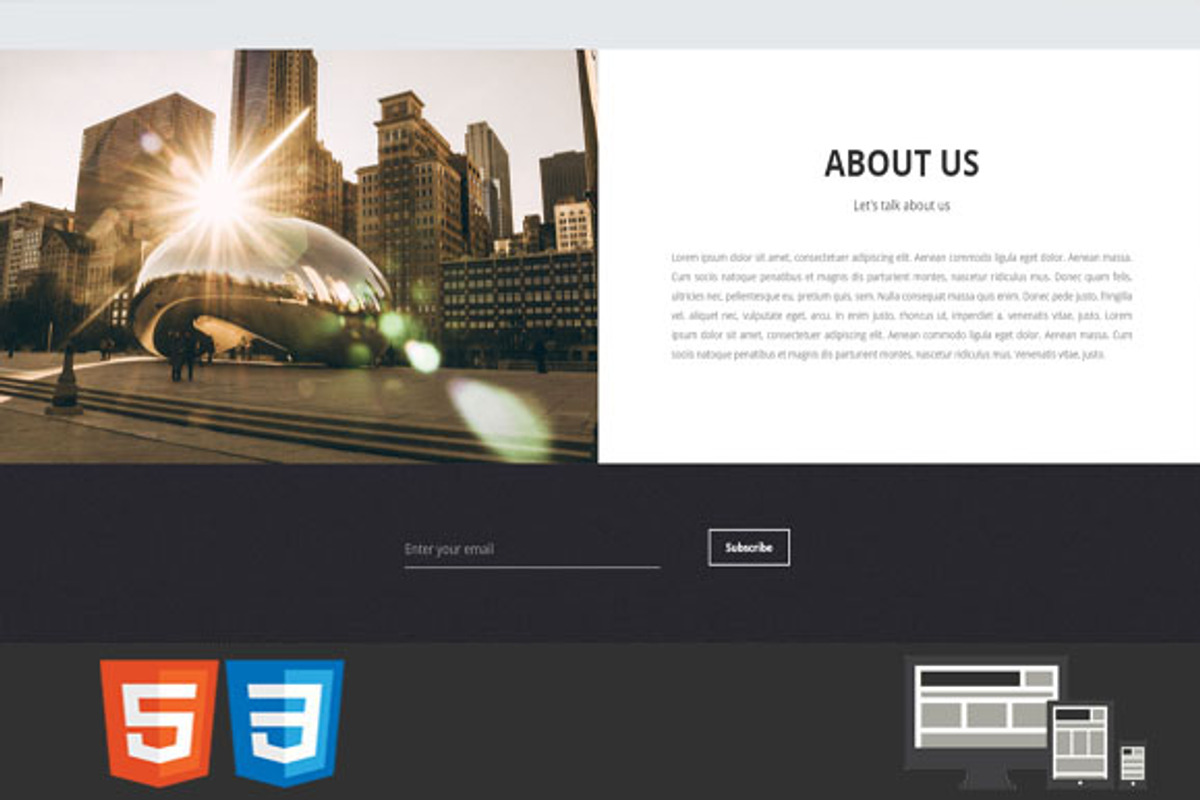 Creative - HTML Template, a HTML Template by earthquake (Photo 4 of 7)