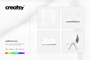 Fleece Blanket Mockup Set, a Product Mockup by creatsy4 (Thumbnail 7 of 8)