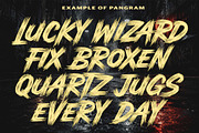 Legendary Brush - Urban Brush Font, a Blackletter Font by Subectype Studio (Thumbnail 7 of 8)