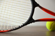 Tennis Racket with Ball in Background, a Sports & Recreation Photo by Davizro's Market (Thumbnail 1 of 2)