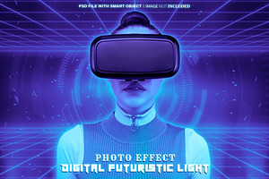Digital Futuristic Photo Effect, a Layer Style Add-On by WudelMbois Studio