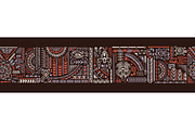 Aztec ornaments backgrounds set, a Decorative Illustration by PaperTrident (Thumbnail 7 of 15)