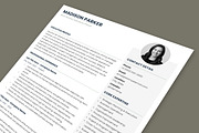 Clean Resume Template, a Resume Template by Anjum Ilyas (Thumbnail 6 of 7)