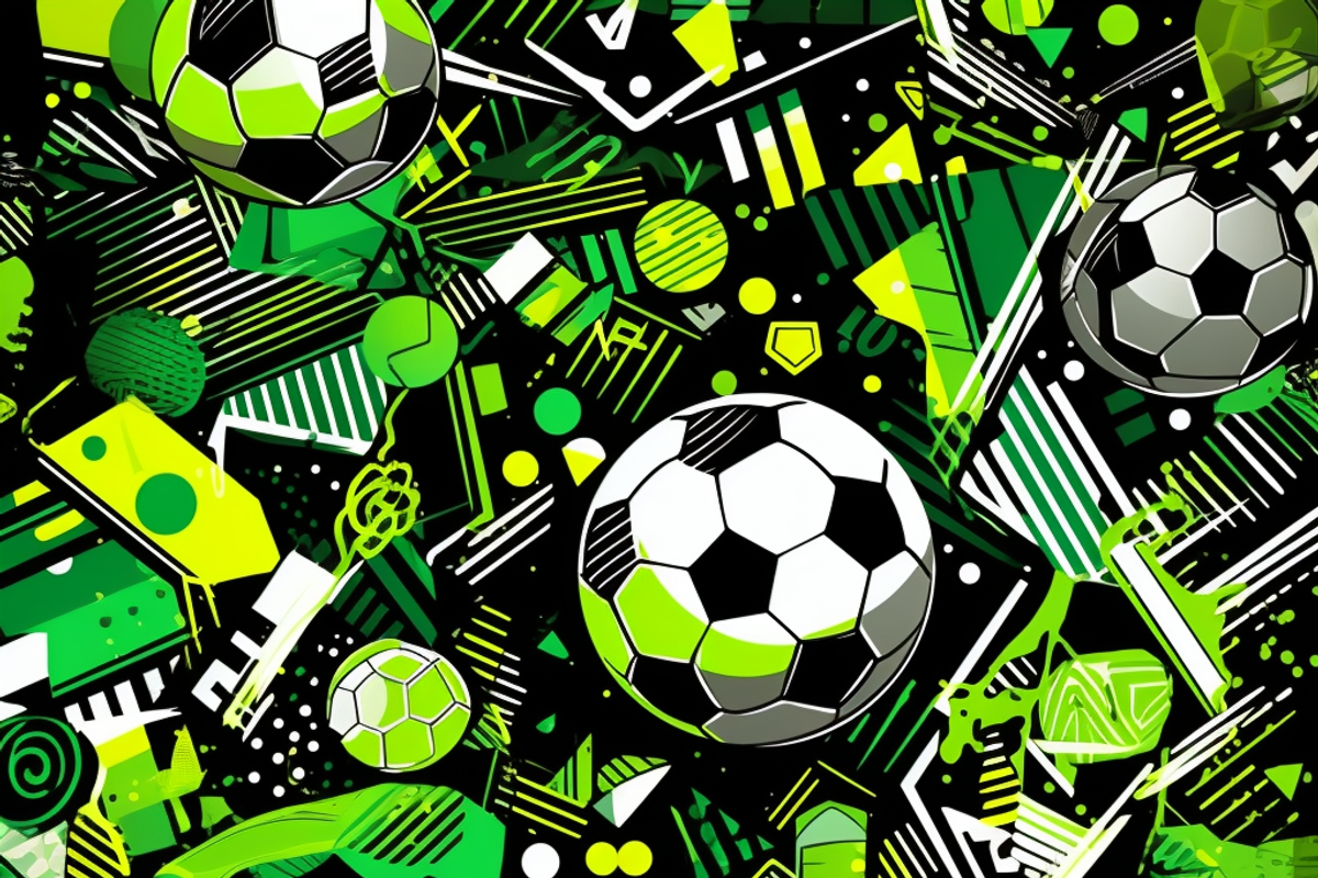 Soccer Seamless Pattern