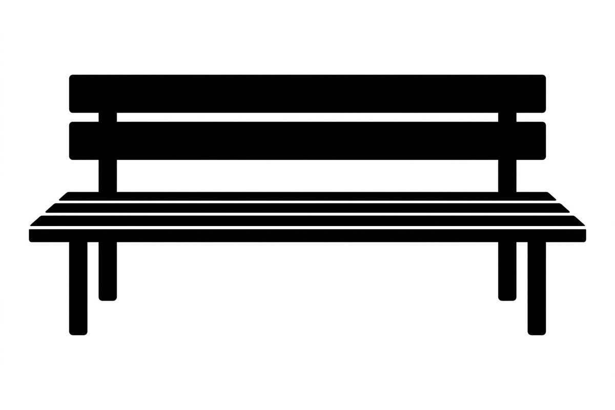 Classic Garden Bench Silhouettes, an Object Graphic by Designs_River (Photo 2 of 3)